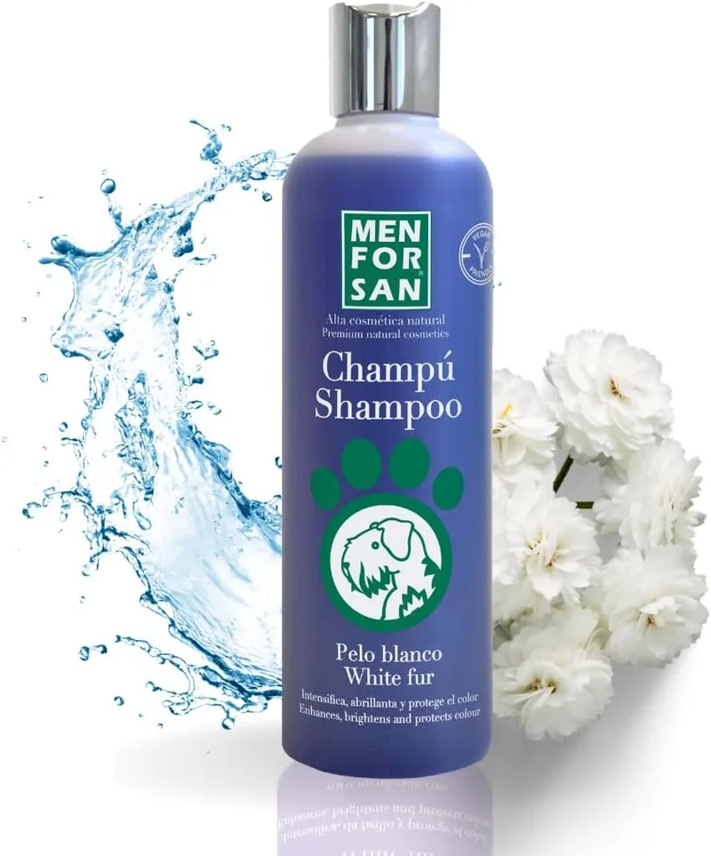 MENFORSAN ▫️ Champô para cabelos brancos, 300 ml | Intensifica a cor natural