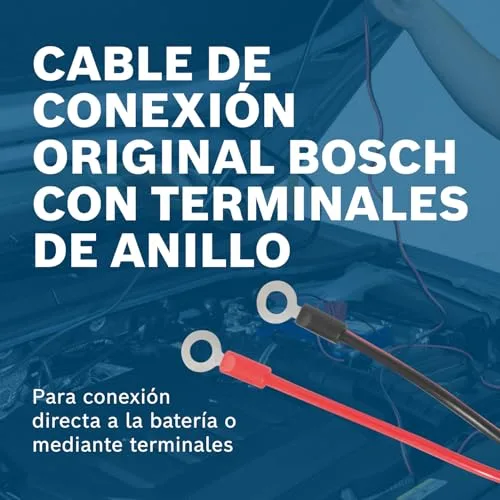 Bosch Automotive ▫️ Cabo de ligação Bosch para carregadores de bateria - Olhais M6-0189999270 2