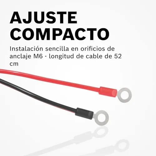 Bosch Automotive ▫️ Cabo de ligação Bosch para carregadores de bateria - Olhais M6-0189999270 4