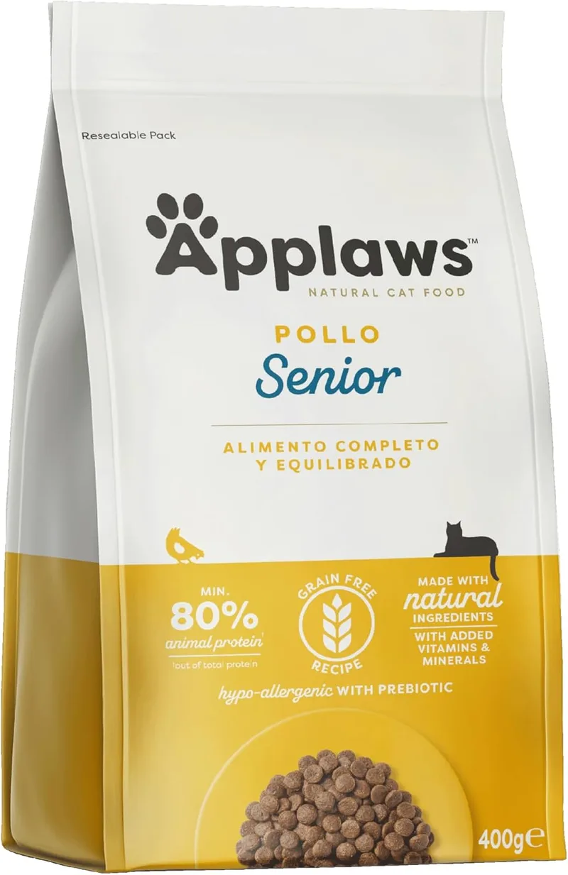 Applaws ▫️ Alimento para gatos sénior com frango