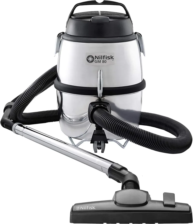 Nilfisk ▫️ Aspirador GM80 C para pavimentos e alcatifas - Aspirador potente e robusto com função de soprador (780 W)