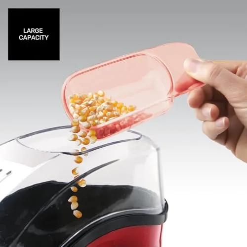 Taurus ▫️ Máquina de pipocas PopCorn, 1100 W, sem óleo, ar quente, 3 min 4