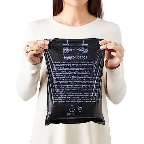 Amazon Basics ▫️ Sacos de lixo para cães com dispensador e clipe para trela, sem perfume, 900 sacos (60 pacotes de 15) 3