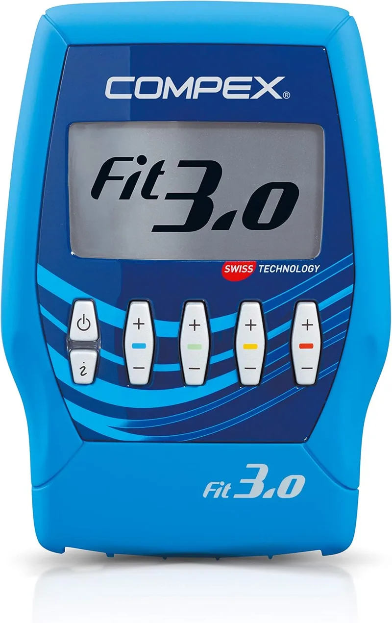 Compex ▫️ Electrostimulador Fit 3.0, Unissexo, Azul