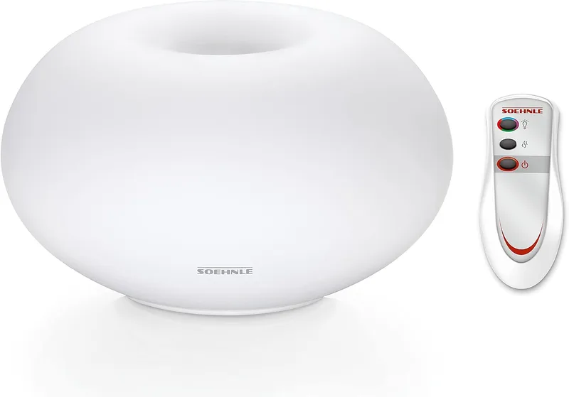 Soehnle ▫️ Difusor de aromas Milano Plus, um elegante difusor elétrico, difusor para o lar com jogo de luzes LED e autonomia de difusão de até 6 horas. Para divisões com até 20 m²