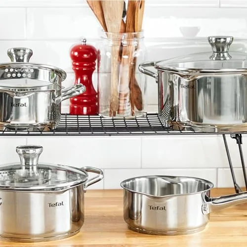 Tefal ▫️ Duetto - Conjunto de 4 peças + 3 acessórios, aço inoxidável 2