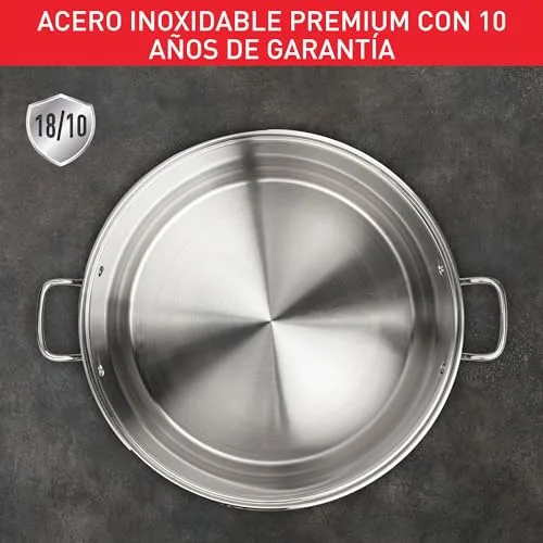 Tefal ▫️ Duetto - Conjunto de 4 peças + 3 acessórios, aço inoxidável 5
