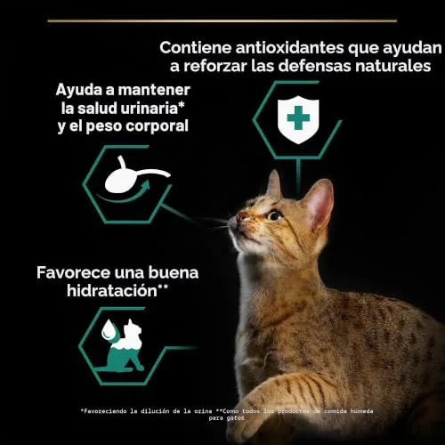 Pro Plan ▫️ Ração húmida para gatos Cat Wet NutriSavour Delicado 850 g (Embalagem de 4, total de 40 saquetas) 4