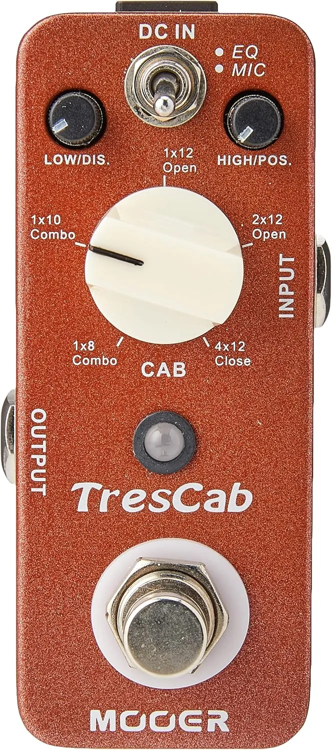 MOOER ▫️ TresCab - Pedal Simulador de Cabine de Altifalante