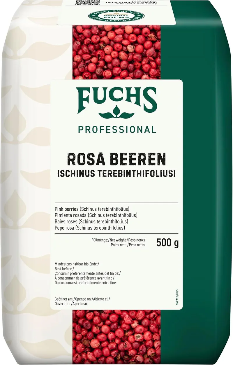 Fuchs Professional ▫️ Pimenta rosa | 500 g em saco grande