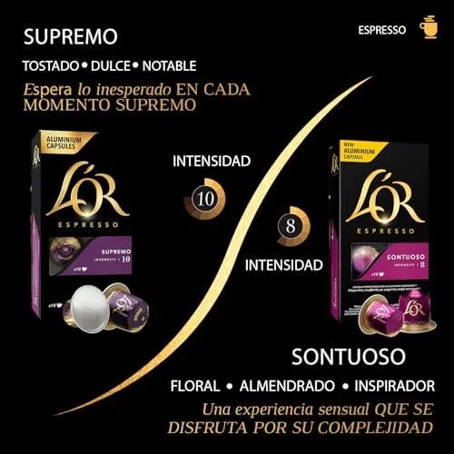 L'OR ▫️ Espresso Café Sortido | 8 Sabores | 80 Cápsulas 4