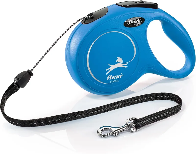 FLEXI ▫️ ® Classic M | 8 m Trela retrátil com cordão | Cães até 20 kg