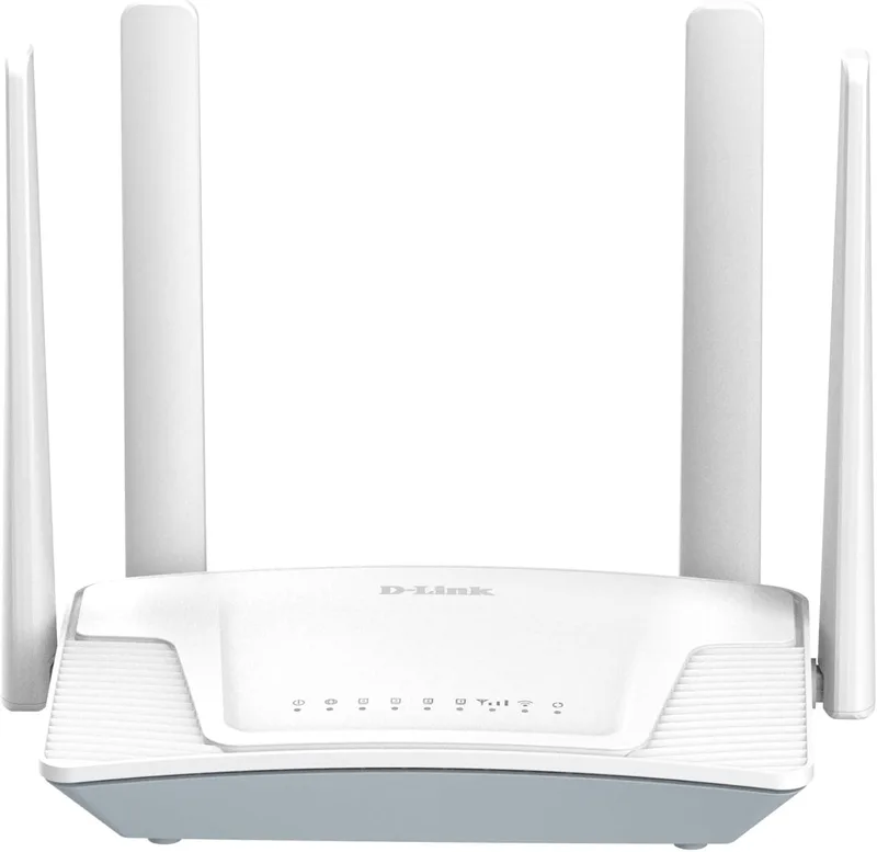 D-Link ▫️ G403C, Router 4G LTE, Cat 4 150 Mbps, Wi-Fi N 300 Mbps, 3 portas LAN, 1 porta WAN, SIM de qualquer operadora, Plug&Play