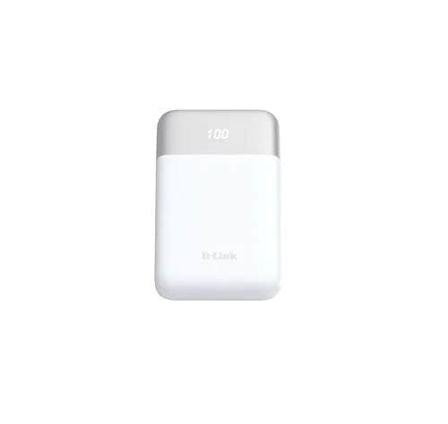 D-Link ▫️ DPP-101 Power Bank 10 000 mAh – Carregador portátil com USB-C PD 3.0 e USB-A QC 3.0, ecrã digital, proteção múltipla, compacto e leve 2