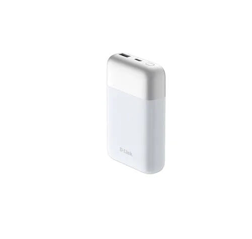 D-Link ▫️ DPP-101 Power Bank 10 000 mAh – Carregador portátil com USB-C PD 3.0 e USB-A QC 3.0, ecrã digital, proteção múltipla, compacto e leve 5