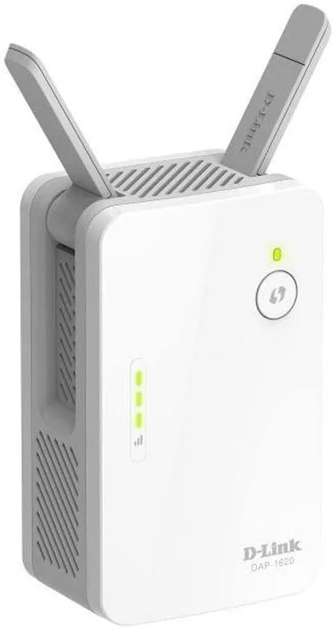 D-Link ▫️ DAP-1620, Extensor de alcance Wi-Fi AC1300 (até 1200Mbps, com botão WPS)