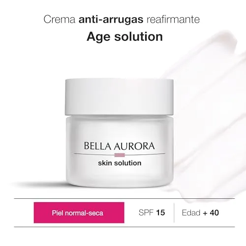 BELLA AURORA ▫️ Skin Solution Age Creme Antirrugas para Pele Seca FPS 15 50 ml 2