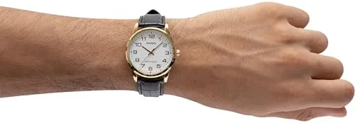 Casio ▫️ MTP-V001GL-7 - Relógio de pulso, para homem, nas cores branco e preto 4