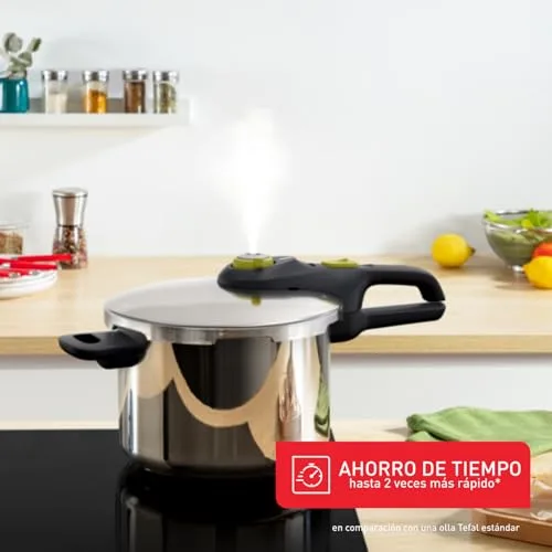 Tefal ▫️ Secure 5 Neo - Panela de pressão de 6 L + Cesto 2