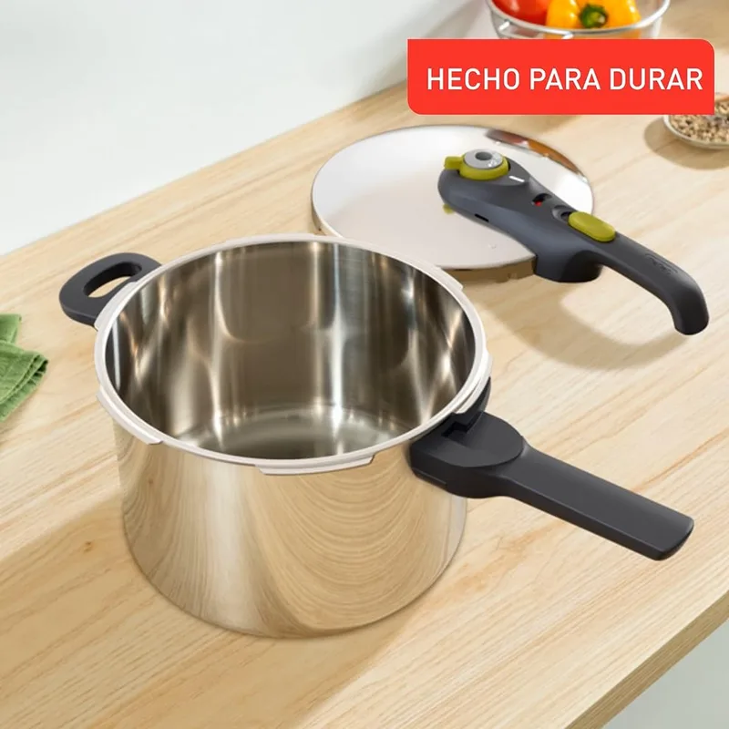 Tefal ▫️ Secure 5 Neo - Panela de pressão de 6 L + Cesto 5