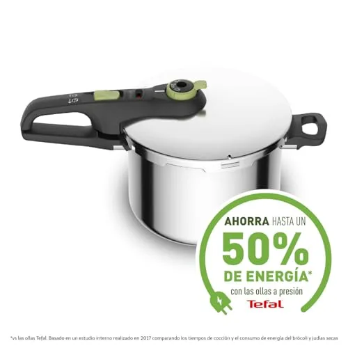 Tefal ▫️ Secure 5 Neo - Panela de pressão de 6 L + Cesto 6