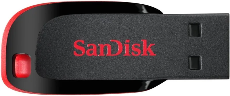 SanDisk ▫️ Pen USB Cruzer Blade de 128 GB com USB 2.0