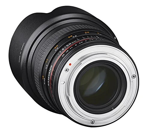Samyang ▫️ SY50 M-N Teleobjetiva Fixa Prime 50 mm f/1,4 para câmaras SLR digitais Nikon 4