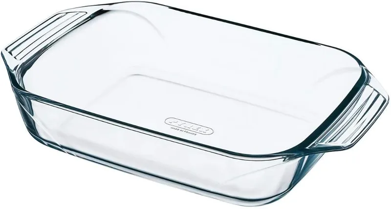 PYREX ▫️ ® Tabuleiro Retangular para Forno «Let's Share» em Boro, 35 x 23,1 x 6,5 cm