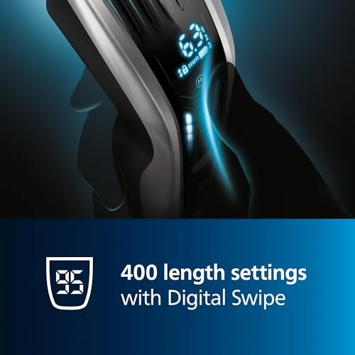 PHILIPS ▫️ Cortador de cabelo Hair Clipper Série 9000 com interface de ajuste digital (modelo HC9450/20) 2
