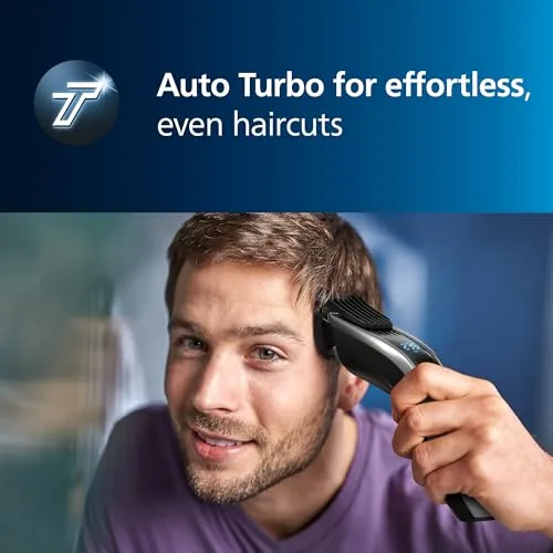 PHILIPS ▫️ Cortador de cabelo Hair Clipper Série 9000 com interface de ajuste digital (modelo HC9450/20) 3