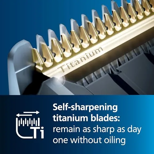 PHILIPS ▫️ Cortador de cabelo Hair Clipper Série 9000 com interface de ajuste digital (modelo HC9450/20) 4