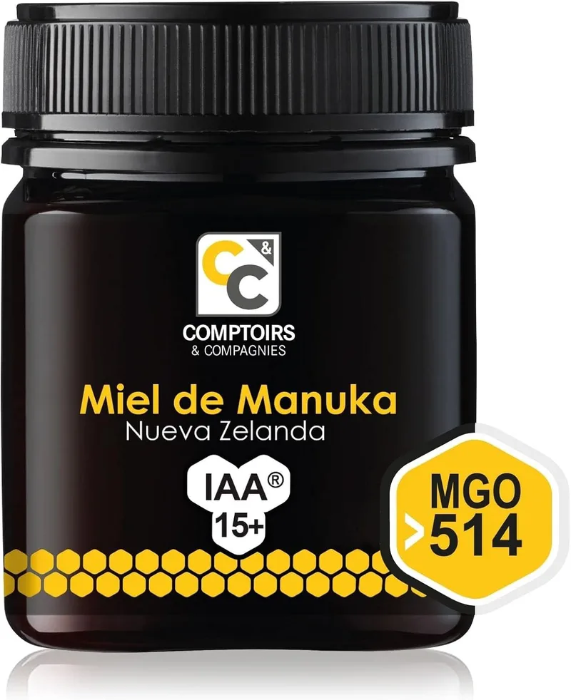 COMPTOIRS & COMPAGNIES ▫️ COMPTOIRS ET COMPAGNIES - Mel de Manuka - MGO 514 - IAA15+ - Nova Zelândia - 250 g