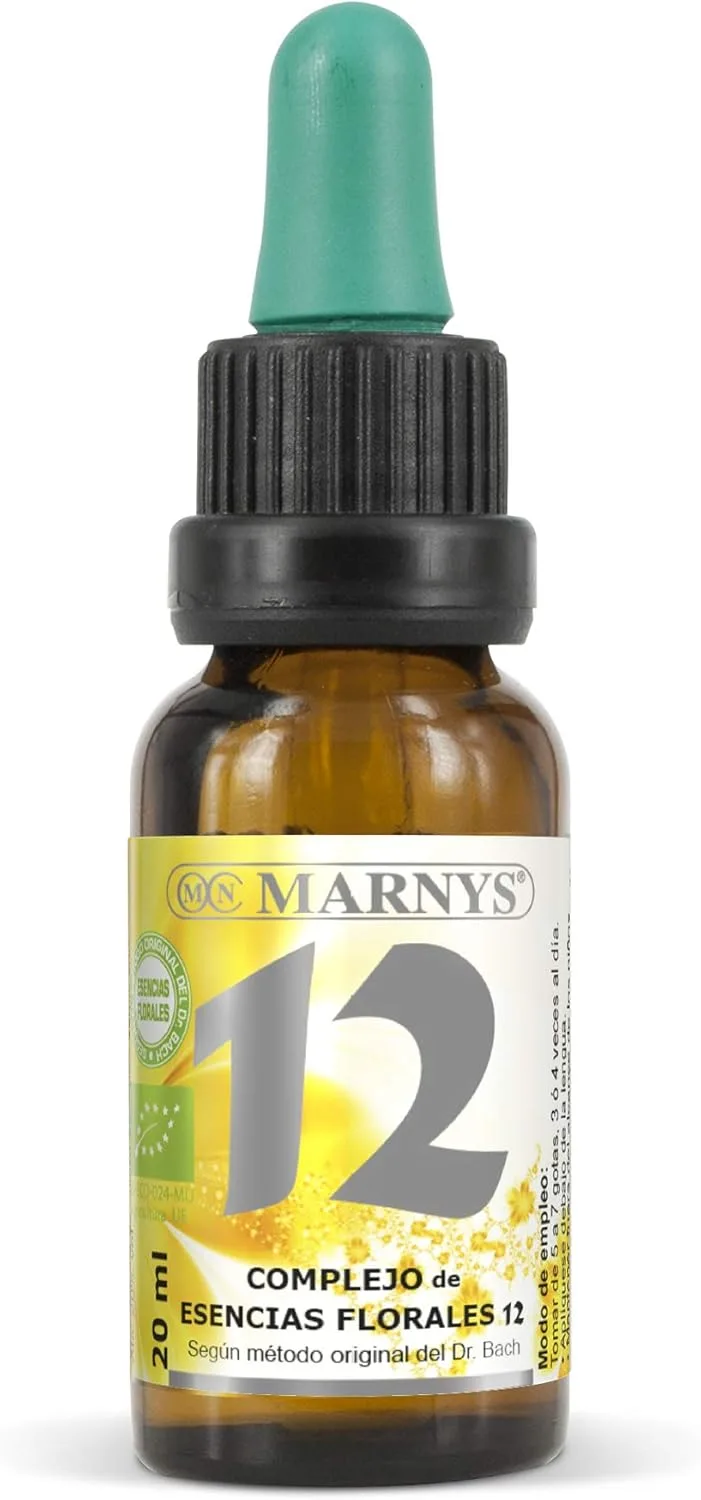 Marnys ▫️ Complexo Floral 12 Desejo - Essência Floral Sensual BIO com pipeta, 20 ml