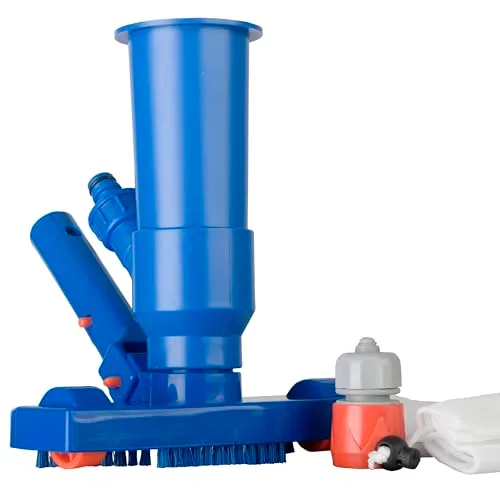 Gre ▫️ 08050 - Kit de limpeza para piscinas autoportantes ou desmontáveis. Limpador para o fundo de piscinas pequenas 3