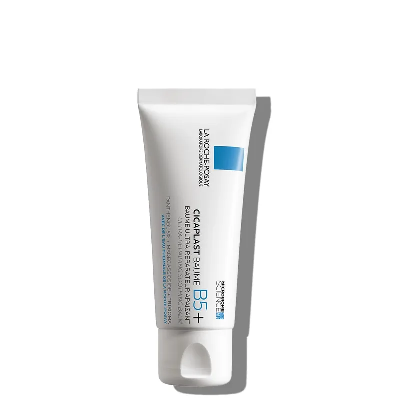 La Roche Posay Cicaplast Baume B5, com extrato de Centella asiatica. Bálsamo calmante ultra-reparador para peles irritadas e frágeis. 40 ml
