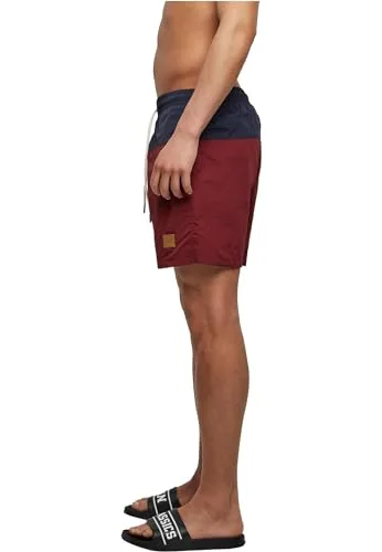 Urban Classics ▫️ Calções de Banho para Homem Block Swim Shorts, Calções de Banho para Homem, Secagem Rápida, Disponíveis em Várias Variantes de Cor, Tamanhos XS-5XL 3