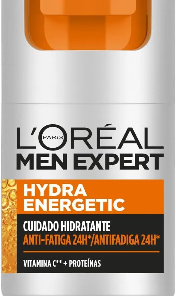 L'Oreal Paris Men Expert ▫️ 24H Hydra Energetic cuidado hidratante anti-fadiga, 50 ml