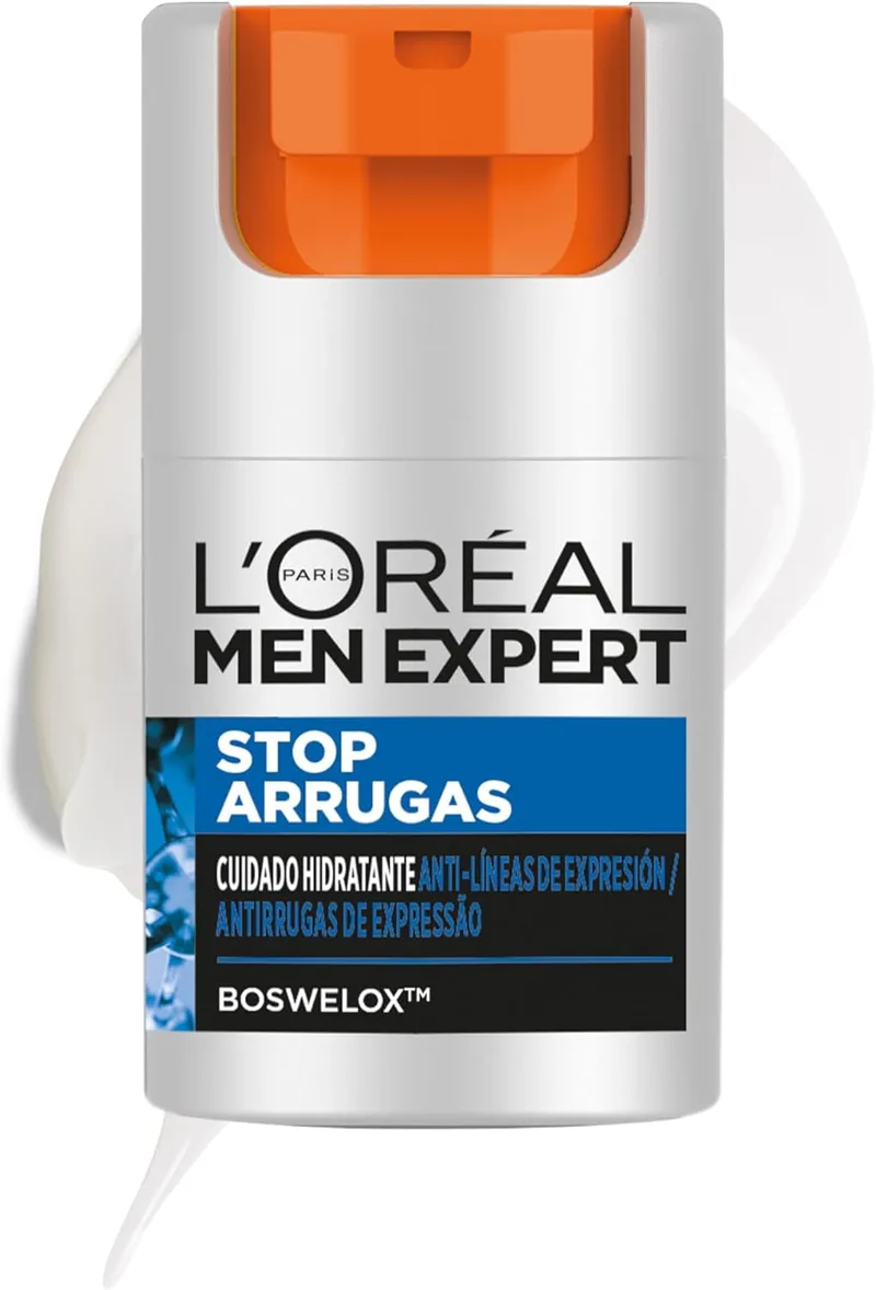 L'Oreal Paris ▫️ L'Oréal Paris Men Expert Cuidado hidratante anti-rugas de expressão Stop Rugas, 50 ml
