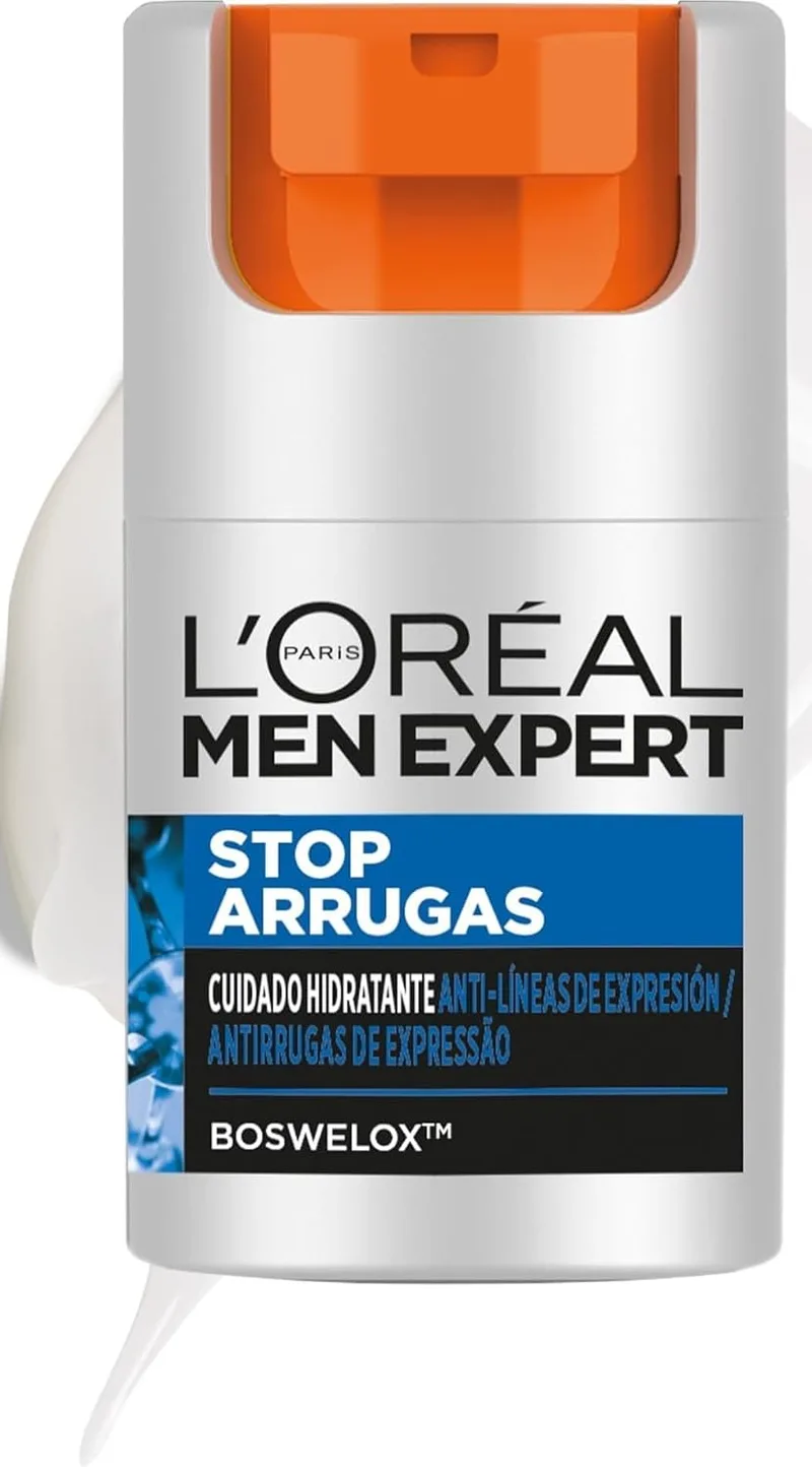 L'Oreal Paris ▫️ L'Oréal Men Expert Cuidado Hidratante Anti-Rugas de Expressão, 50 ml