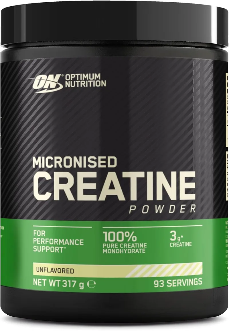 Optimum Nutrition ▫️ Creatina Monohidratada Micronizada em Pó, 317 g