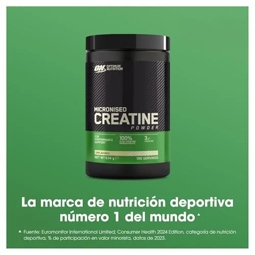 Optimum Nutrition ▫️ Creatina Monohidratada Micronizada em Pó, 634 g 2