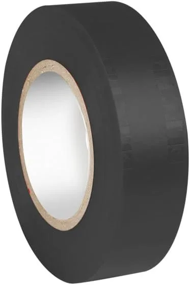 Adam Hall ▫️ Accessories 580813 BLK - Fita isolante 0,13 x 19 mm x 20 m preta