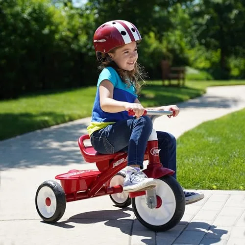 Radio Flyer ▫️ Triciclo Vermelho, triciclo para crianças pequenas ao ar livre, dos 2 ½ aos 5 anos (Exclusivo da Amazon) 2