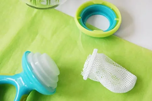 Nuby ▫️ ID5397AQUA - Biberão anti-asfixia com rede, cor água 5