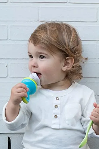Nuby ▫️ ID5397AQUA - Biberão anti-asfixia com rede, cor água 6