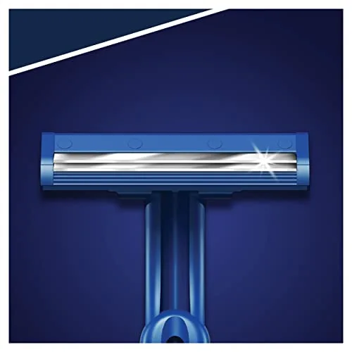 Gillette ▫️ Blue II, lâmina de barbear descartável para homem, embalagem de 20 unidades 2