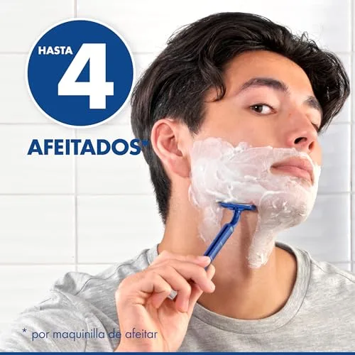 Gillette ▫️ Blue II, lâmina de barbear descartável para homem, embalagem de 20 unidades 3