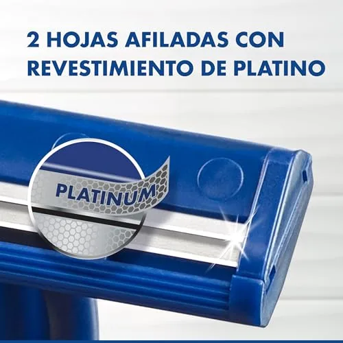 Gillette ▫️ Blue II, lâmina de barbear descartável para homem, embalagem de 20 unidades 4