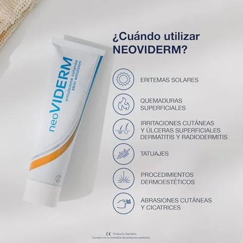 Rilastil ▫️ Neoviderm, Emulsão Cutânea Regeneradora, 100 ml 5