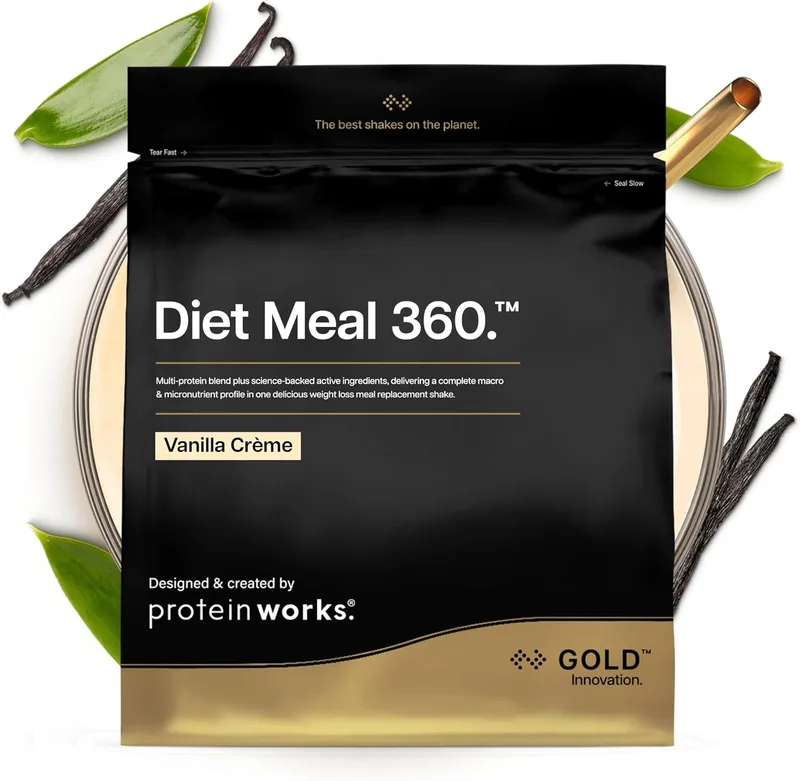 THE PROTEIN WORKS ▫️ Substituto alimentar dietético | Rico em nutrientes | Vitaminas que reforçam o sistema imunitário | Acessível, saudável e rápido | Creme de baunilha | 1 kg